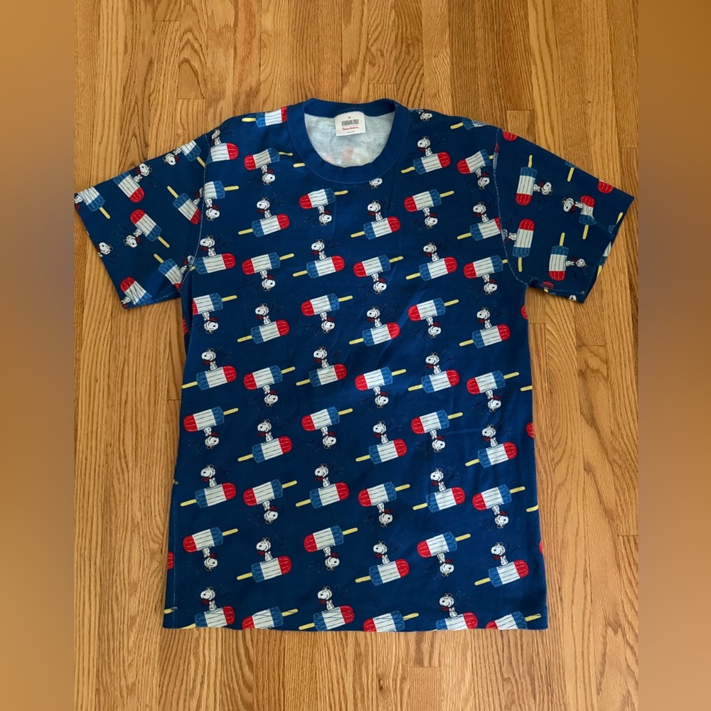 Hanna Anderson Peanuts adult 4th of July shirt/pajama top